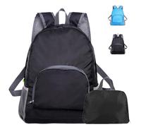 LHLZNB Backpack for Travelling, Rucksack for Men Womens Backpack, Handy Ultra Lightweight Foldable Small Ruck Sack, Outdoor Camping Walking Hiking Climbing Travel Daypack (black)