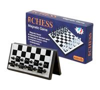 LHLZNB Premium Chess Set with Magnetic Chess Board - Perfect for Adults and Kids - Chess and Draughts Board Game - Ideal for Travel and Home Use,chess set kids,chess set (Chess)