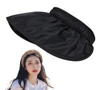 LHLZNB Sun Visors for Women, 2 in 1 Foldable Sun Visor Hat/Headbands, Sun Visor Hat Wide Brim, Women's Visors with UV Protection, Topless Sun Hat Summer for Outdoor Sports (UK, Alpha, M, L, Black)