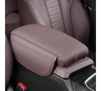 LHMM Car Armrest Box Booster Pad for Mercedes Benz E Class 1993-2020 2021 2022 2023 2024 2025, Car Arm Rest Padded Cover Memory Foam Leather Car Center Console Armrest Pillow,Brown
