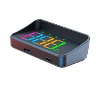 LHMM Heads up Display for Cars for GMC Sierra 1500 SLT, Car HUD Head Up Display Digital Speedometer Automatic Brightness Adjustment Plug Play,B