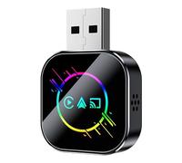 LHMM Wireless CarPlay Auto Adapter for Genesis G90 2020 2021 2022 2023 2024, Mini Auto Dongle Plug Play for Wired CarPlay Auto-Connect Car Adapter,C