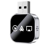 LHMM Wireless CarPlay Auto Adapter for Genesis G90 2020 2021 2022 2023 2024, Mini Auto Dongle Plug Play for Wired CarPlay Auto-Connect Car Adapter,B