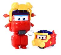 LHMYPP DaCheng Mini Hangar Version Deform Airplane L5CM Children's Toys Super Wings New Toys Boy's Deformation Robot Creative Inertial Vehicle Girl's Transforming Car