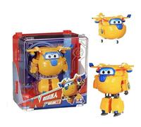 LHMYPP Donnie Creative Inertial Vehicle Girl's Transforming Car Hangar Version Deform Airplane Super Wings New Toys Boy's Deformation Robot L12CM Children's Toys