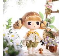 LHMYPP Elder Sister Fashion Soft Dolls Kids Princess Doll 7.09 Inches Girl Dress-Up Ragdoll Simulation Dollhouse Toys Playsets Children's Accessories Toys