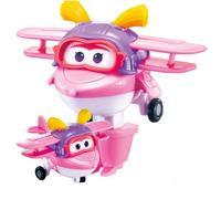 LHMYPP Ellie Super Wings Mini New Toys Boy's Deformation Robot L5CM Children's Toys Hangar Version Deform Airplane Creative Inertial Vehicle Girl's Transforming Car