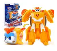 LHMYPP Golden Boy Super Transforming Mech Super Wings New Toys Boy's Creative Deformation Robot Children's Toys Girl's Transforming Airplane