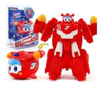 LHMYPP Jett Baby Super Transforming Mech Boy's Deformation Robot Super Wings New Toys Inertial Vehicle Girl's Transforming Airplane Children's Toys