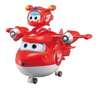 LHMYPP Jett Super Pet Magnetic Attraction Combination Deformation Robot Super Wings New Toys Boy's Inertial Vehicle Girl's Transforming Airplane
