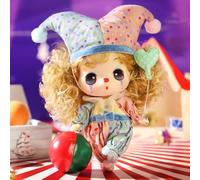 LHMYPP Joker 7.09 Inches Girl Dress-Up Ragdoll Kids Princess Doll Simulation Dollhouse Toys Playsets Fashion Soft Dolls Children's Accessories Toys Birthday Gifts