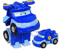 LHMYPP Leo L5CM Children's Toys Super Wings New Toys Mini Hangar Version Deform Airplane Boy's Deformation Robot Creative Inertial Vehicle Girl's Transforming Car