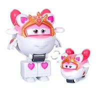 LHMYPP Salsa Mini Hangar Version Deform Airplane L5CM Children's Toys Super Wings New Toys Boy's Deformation Robot Creative Inertial Vehicle Girl's Transforming Car