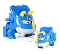 LHMYPP Shield Mini Hangar Version Deform Airplane L5CM Children's Toys Super Wings New Toys Boy's Deformation Robot Creative Inertial Vehicle Girl's Transforming Car