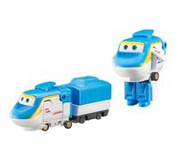 LHMYPP Thump Super Wings Mini New Toys Boy's Deformation Robot L5CM Children's Toys Hangar Version Deform Airplane Creative Inertial Vehicle Girl's Transforming Car