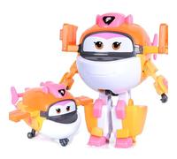 LHMYPP Tichy Hangar Version Deform Airplane Super Wings New Toys Boy's Deformation Robot L12CM Children's Toys Creative Inertial Vehicle Girl's Transforming Car
