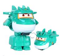 LHMYPP Tino Super Wings Mini New Toys Boy's Deformation Robot L5CM Children's Toys Hangar Version Deform Airplane Creative Inertial Vehicle Girl's Transforming Car