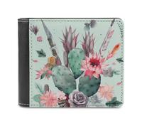 LHOKDR Portable Card Holder Wallet, Chic Exotic Green Arrow Pattern Printed Multifunctional Wallet,simple Travel Wallet,unisex Wallet, black, One Size, Contemporary