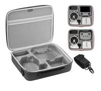 LHPHEIX for DJI Flip Drone Case,Portable Protective Case for DJI Flip Drone Accessories,Large Capacity Storage Bag for DJI Flip Fly More Combo RC 2/RC-N3 Remote Controller(Black)