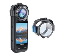 LHPHEIX Premium Lens Guards for Insta360 X5,Glass Lens Protector, Waterproof Anti-Scratch Snap-on Tempered Glass Screen Protector for Insta 360 X5 Lens Accessories