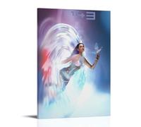 LHPNQTF Katy Perry 143（1） Posters Wall Art Canvas Aesthetic Poster Painting Decor For Living Room Bed Room Elegant Poster 12x18inch(30x45cm) Frame-style