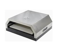 LHQYA 12" Pizza Oven, Outdoor BBQ Pizza Oven with A Pizza Stone Thermometer, Insulated Anti-scald Handle/Fast Heat Dissipation, for Charcoal or Gas Grill