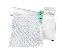 LHQYA Air Cushion Filling Machine, Automatic Inflatable Packaging, Inflation Speed: 16 M/min, Temperature/Air Volume/Speed Adjustable, for Logistics Transportation and Packaging Supplies