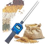 LHQYA Digital Flour Moisture Meter, Grain Moisture Meter Humidity Tester with LCD Backlit Display, 5~25% Measuring Range, for Rapeseed Sorghum