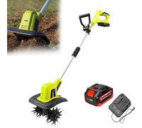 LHQYA Electric Tiller, Small Tiller, No-load Speed: 270rpm, Tillage Width: 250mm, Tillage Depth: 220mm, Blade Width: 105mm, for Orchards, Vegetable Fields