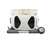 LHQYA Inflatable Decompression Belt, Lower Lumbar Support Back Brace with Visual Pressure Air Pump, Reduce Stress On Lumbar Spine, for Tummy Tightening/support/stress Reduction