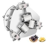 LHQYA Manual Sugarcane Peeler, Small Sugar Cane Peeling Machine with Fixed Device and Built-in Spring/clamping Device Adjustable, for Various Sizes Of Sugar Cane Peeling