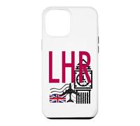 LHR AIRPORT CODE BAGGAGE TAG LONDON HEATHROW ENGLAND UK Case for iPhone 12 Pro Max