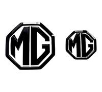 Lhuayeu Car Emblem Badge Decal for MG Mg4, Car Emblem Car Fender Badge Front Rear Trunk Sticker Emblem Car Styling Body Fittings