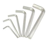 LHUIDDH 6 PCS Metric Allen Keys, L-Shaped Hex Key Set - Sizes 4mm, 5mm, 6mm, 8mm, 10mm, 12mm