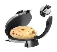 LHUITUI 1500W Non-Stick Automatic Roti Maker Machine, Electric Tortilla Press & Chapati Maker, Non Stick Chapati Maker, Anti-Scalding Handle, Double-Sided Heating, For Tortilla & Naan Bread