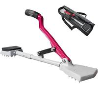 LHUITUI Carpet Stretcher Tool, Carpet Stretcher Kit, Carpet Stretcher Knee Kicker, Rubber Handle, 20 Hardened Steel Needles, Robust And Stable Design, For Flooring, Upholstery