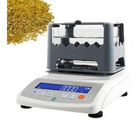 LHUITUI Digital Electronic Gold Purity Tester Machine, Gold Densimeter, Gold Purity Analyser Meter, RS232 Interface, HBM Sensor, Battery + Power Dual Mode, For Gold, Silver, & K Gold MDJ-300S