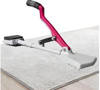 LHUITUI Manual Adjustable Carpet Stretcher Kicker, Carpet Stretching Equipment, Carpet Laying Tools, Easy Operation, Steel And Aluminum Alloy, Rubber Handle, For Carpet Floor Installation