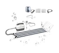 LHUITUI Wave Mat For Bath, Bath Spa Massage Mat, Full Body Massage Hydrotherapy Machine, With Inflatable Pillow, With Remote Control, Non-Slip, For Loosening Tight Muscles 124cm