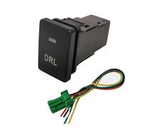 LHVHPKUKAN 1 Pc Key Switch Car Orange LED Fog Light Trunk Seat Mirror Heating Fan Switch Push Button Fit For Suzuki Jimny 2019 2020 2021(DRL)