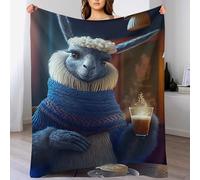 LHXLHXX Camel 3D Blankets Super Soft Cosy & Warm Blanket for Sofa Or Bed Flannel Machine Washable Comfortable & Stylish 140×180cm