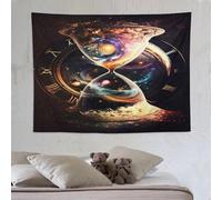 LHXLHXX Universe of Time Tapestry 3d Print Wall Hanging Tapestries Suitable for Room Decoration Home Wall Decoration 150×200cm