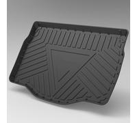 LHyfA Car Boot Trunk Rubber Mats for Peugeot 2008 2014-2019,Waterproof Anti-Scratch Back Protector Tray Rear Mat Auto Cargo Storage Pad Interior