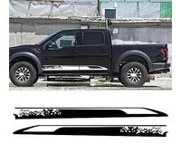 LHyfA Car Side Door Skirt Sticker for Ford Ranger Raptor Pickup Isuzu Nissan Navara Toyota Hilux,Car Door Side Skirt Stripes Stickers Body Decor Decals Auto Accessories