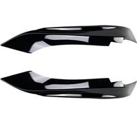 LHyfA Car Spoiler Splitter Diffuser For BMW F32 F33 F36 4 Series 2014-2020 M-Sport M-Tech,Front Bumper Lip Protector Chin Replacement Splitter Diffuser Canard Body Kit,B-Glossy Black