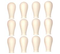 Lhysn 12Pcs 23 Inch Wig Head, Canvas Mannequin Head, for Wig Making, Styling and Display, Head Contour More Realistic, Model Head Display for Style, Display Hair, Hats, Hairpieces, Salon