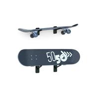 Lhysn Skateboard Wall Mount Skateboard Hanger Skate Deck Display Holder Skateboard Hook Ski Rack for Garage Longboard Rack Snowboard Storage (4pcs)