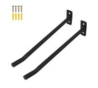 Lhysn Yoga Ball Holder, Wall Rack for Gym Garage Storage Yoga Ball, Suitable for Yoga Ball/Stability Ball/Theraband Ball/Stability Balls for Exercise/Barre Ball/Yoga Block (4 Pcs) (2 Pcs)