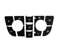 LHyyY Car Air Conditioning Button Sticker For Opel Astra J GTC Meriva B,A/C Controls Radio Dash Buttons Sticker Interior Accessories