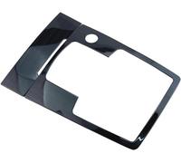 LHyyY Car Center Console Trim for Audi Q7 2009 2010 2011 2012 2013 2014 2015,Car Interior Center Console Gear Shift Panel Frame Decoration Cover Trim,A-Black